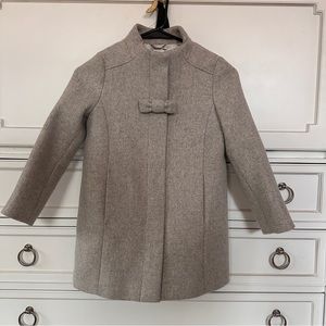 CrewCuts Wool blend shift coat 6/7